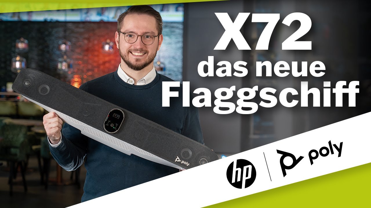 Die neue POLY Studio X72 und der Unterschied zur Studio V72