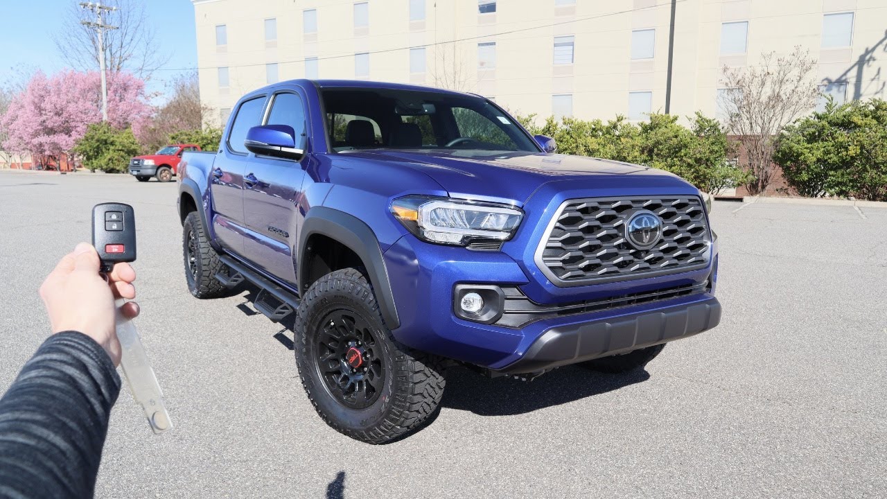 Toyota Tacoma TRD Off Road 4X4 XP 2023 года: запуск, осмотр, взгляд от первого лица, тест-драйв и...