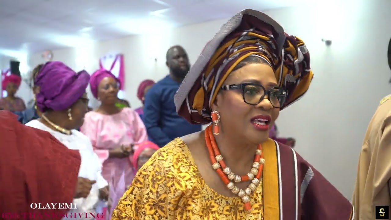 DEACONESS OLAYEMI ADEOTI 65th BIRTHDAY THANKSGIVING