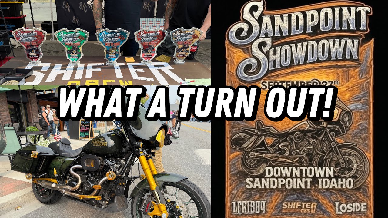 Sandpoint Showdown 2025 | Motorcycles and Good Friends! 