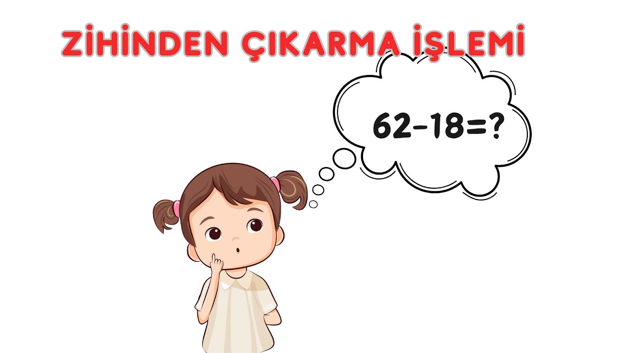 Zihinden Çıkarma İşlemi | 2. Sınıf Matematik Kolay Anlatım