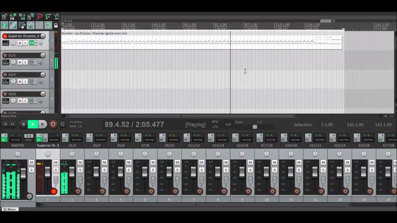 Joy Division Disorder Drum Track