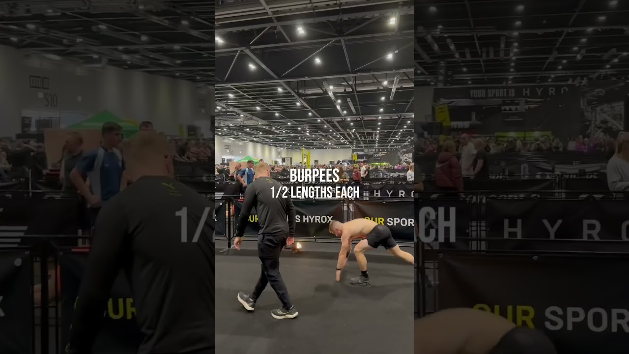 How we split our doubles hyrox #hyrox #hyroxworld #hyroxtraining
