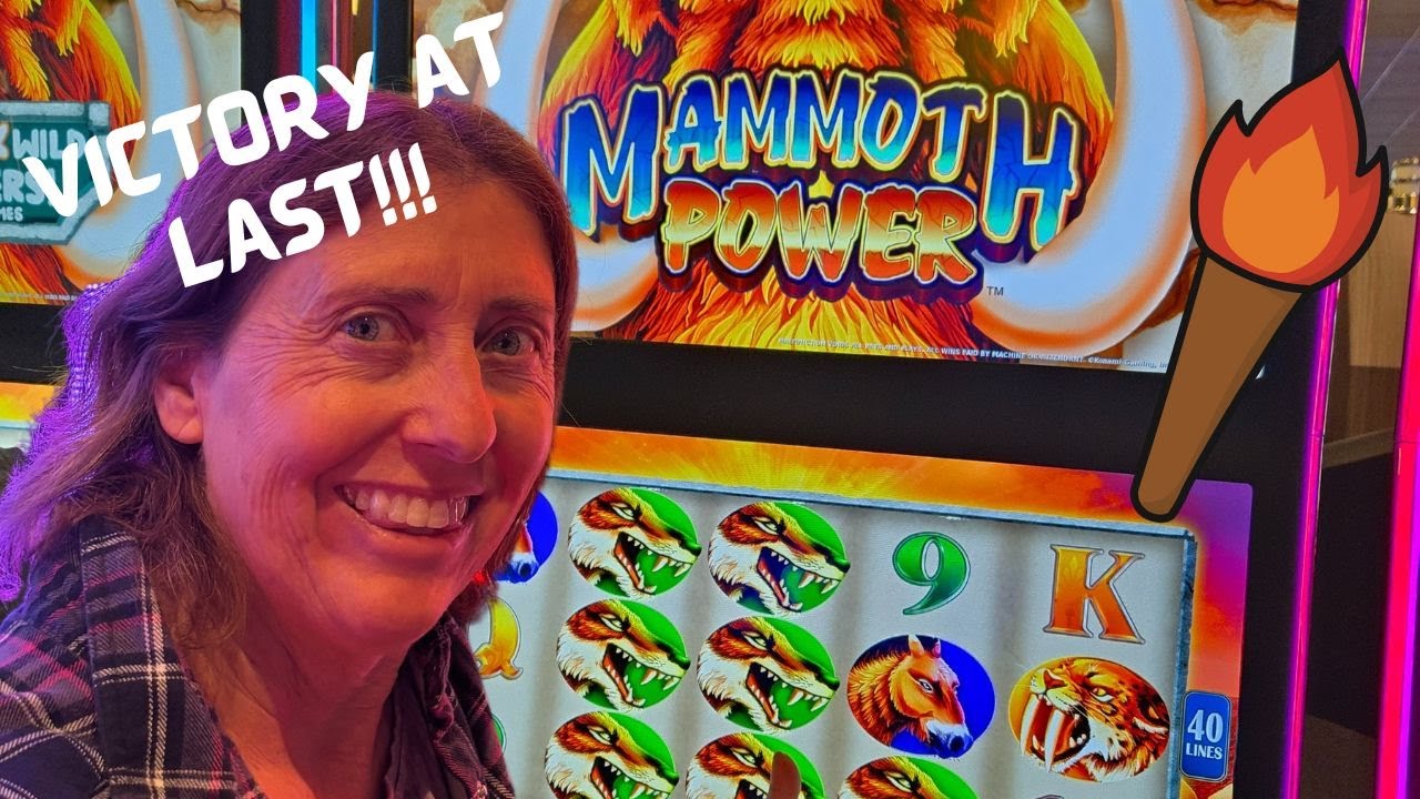 🤑🦣🤑🦣 Mammoth Power Slot Machine #slotsisterssocal #casinofun #mammoth #bigwin #pala