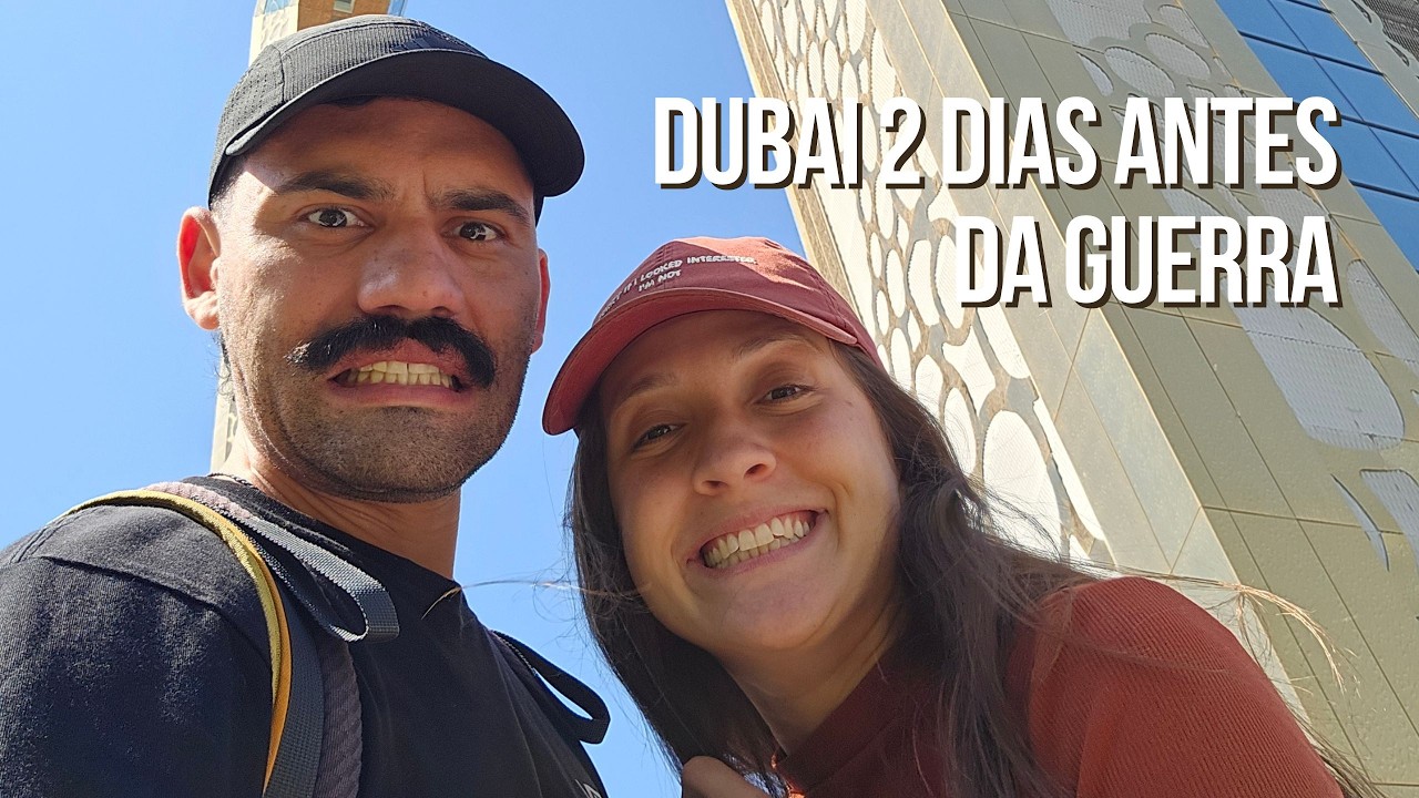 Os principais pontos turísticos DE METRÔ | Conhecendo Dubai em um dia e meio