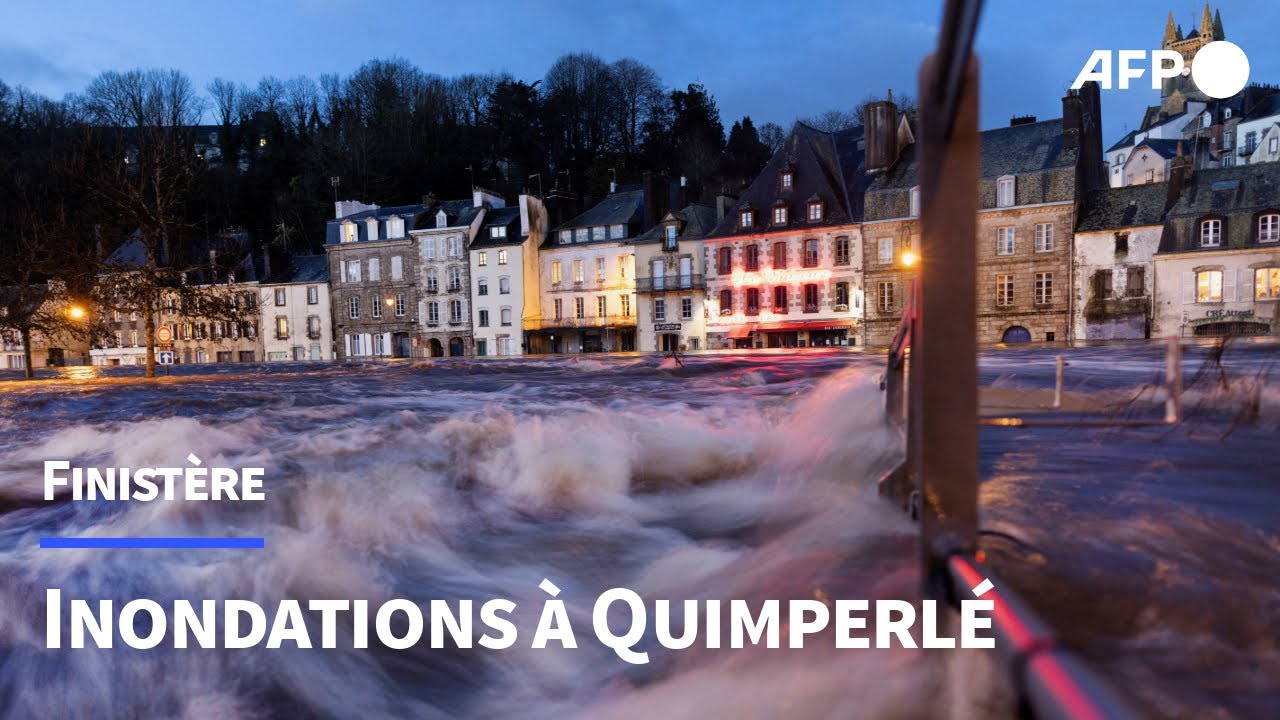 Bretagne: trois départements en vigilance orange crues | AFP