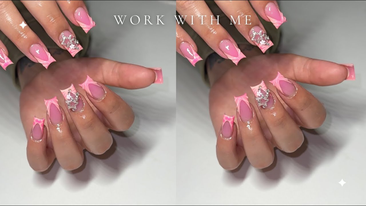 SHORT SUMMER ACRYLIC SET 💗