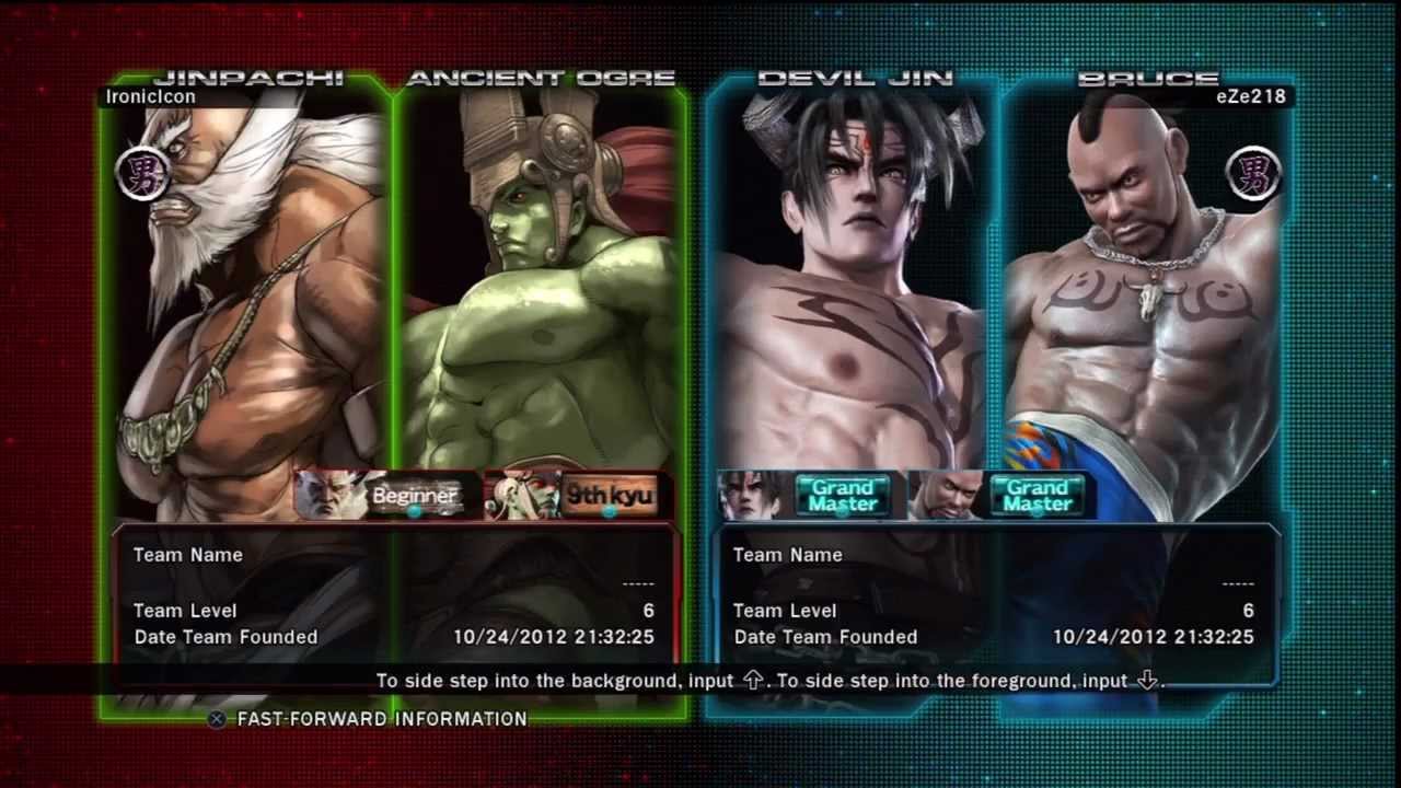 Tekken Tag Tournament 2 Ancient Ogre / Jinpachi vs Bruce / Devil Jin #2 11/18