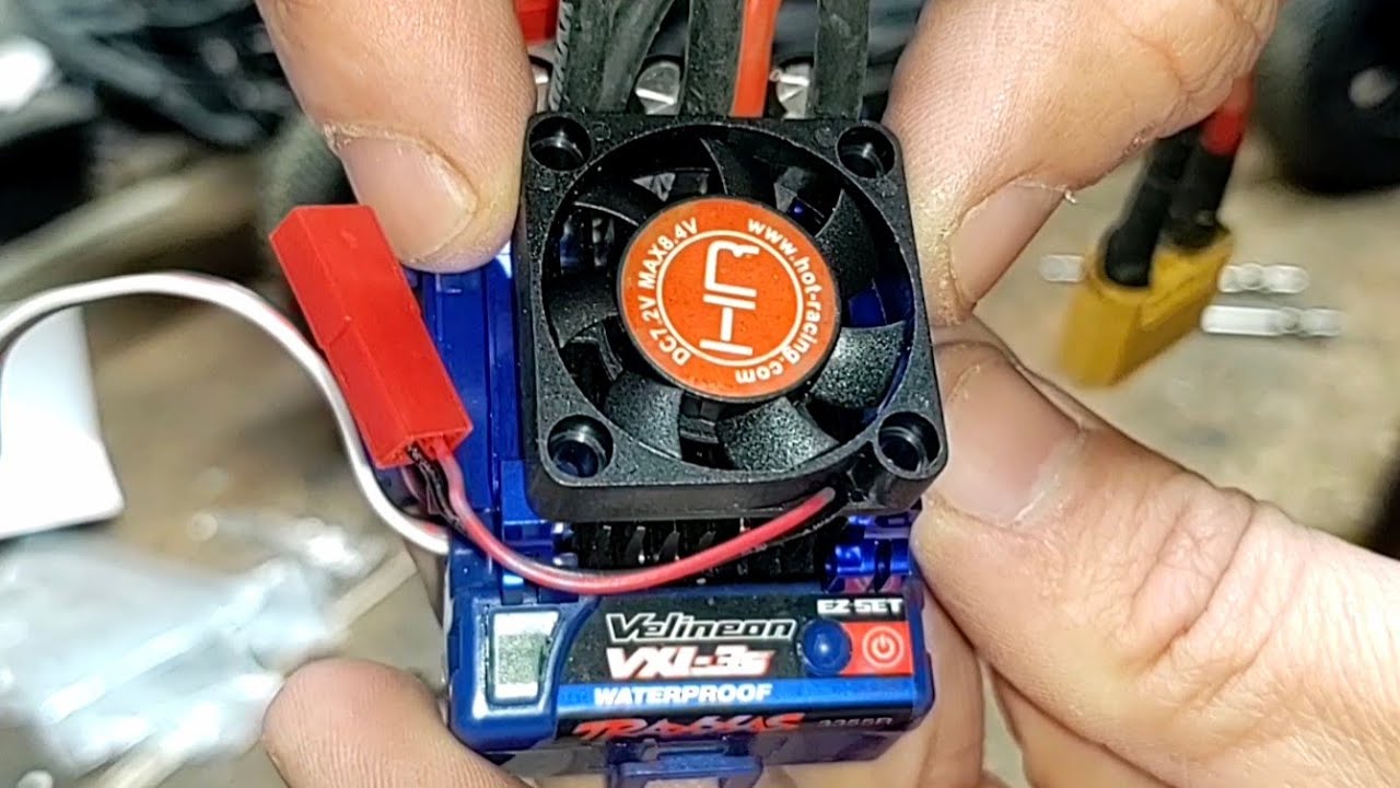 Hot Racing VXL 3s Fan installation