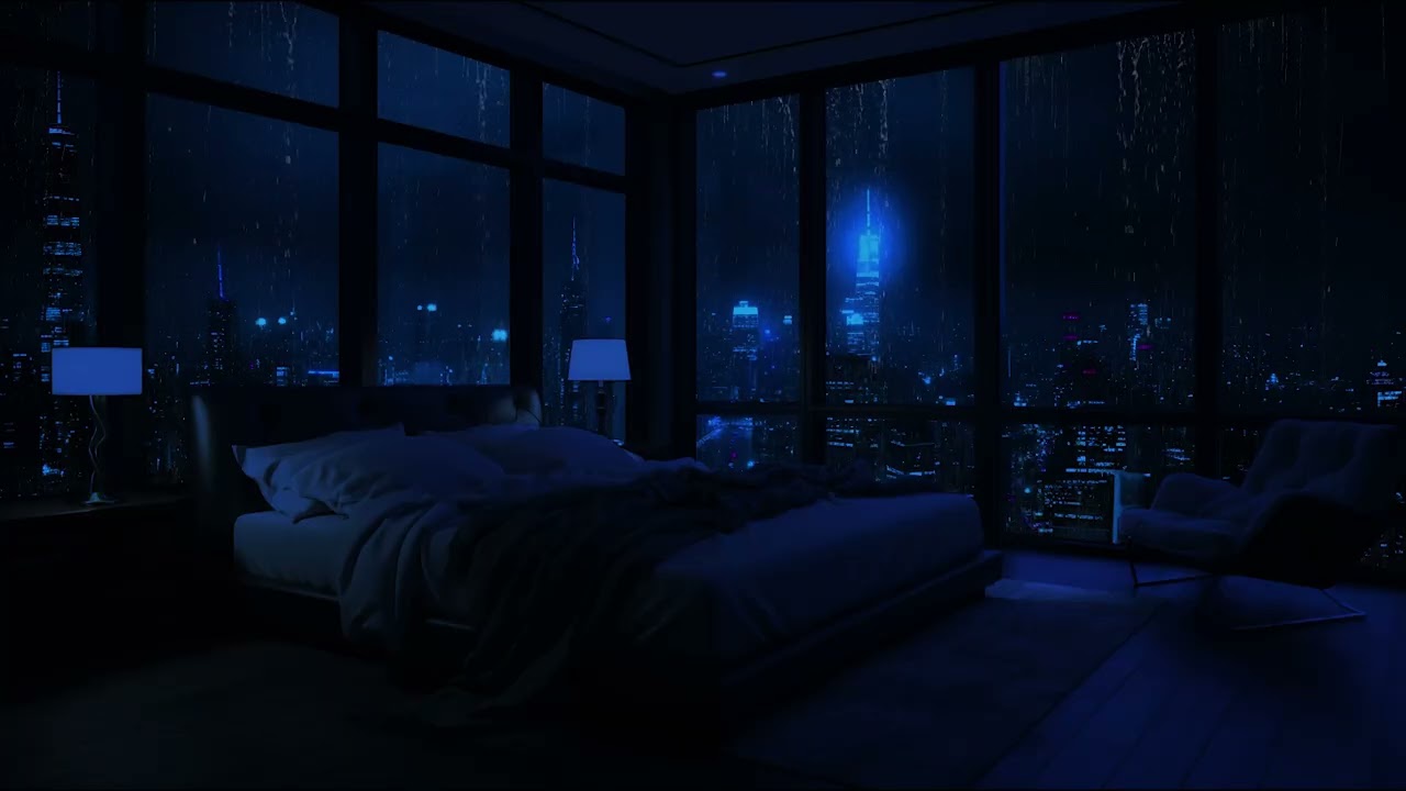 City Rain ASMR: Soothing Rain Sounds for Relaxing and Deep Sleep