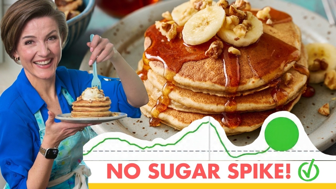 Blood Sugar Friendly Protein Pancakes