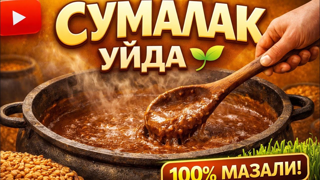 Сумалак дома 🌱. Простое и вкусное национальное блюдо.