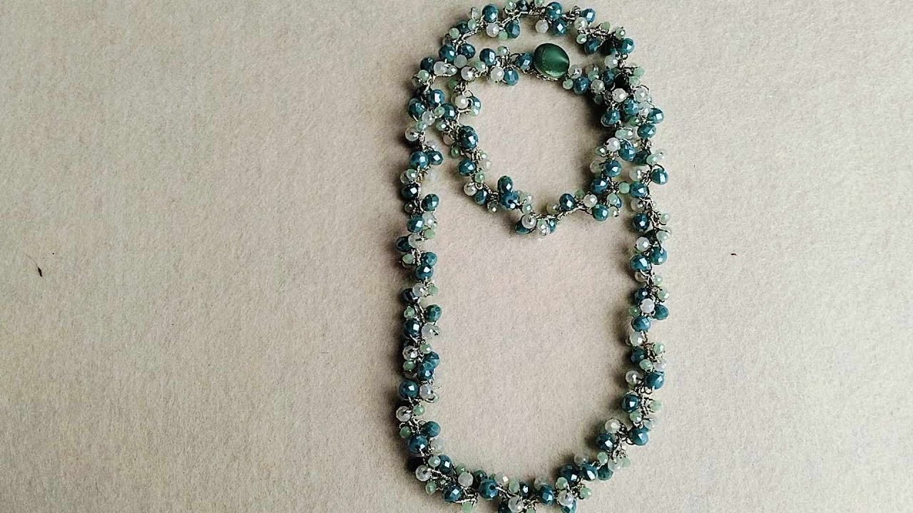 Collana CLARISSA a Uncinetto
