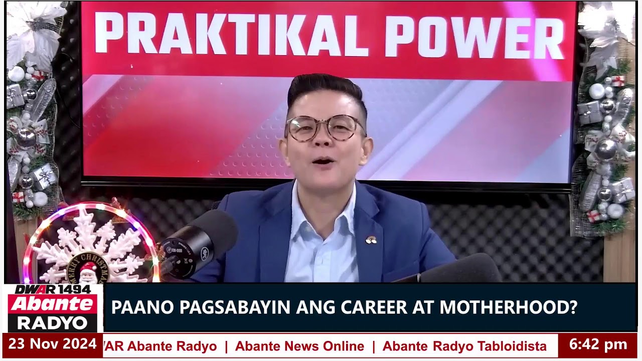 PRAKTIKAL POWER | PAANO PAGSABAYIN ANG CAREER AT MOHERHOOD? | November 23, 2024