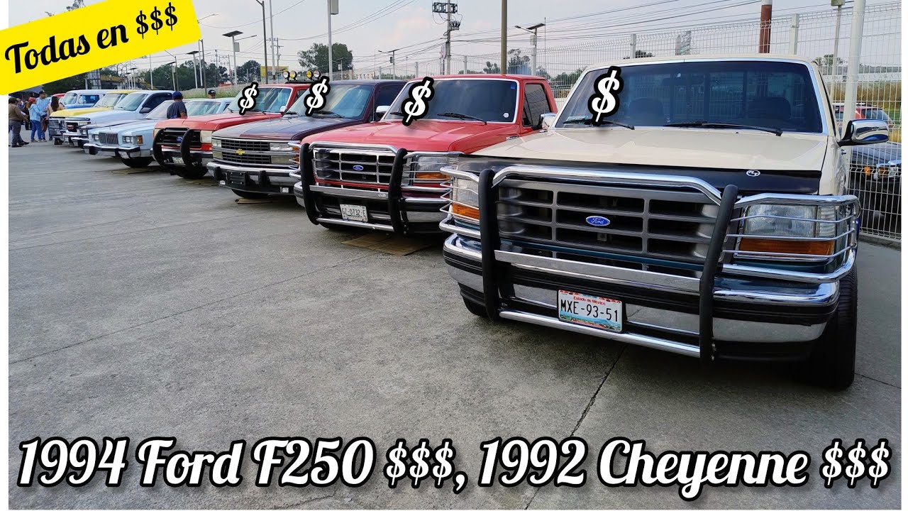 1994 Ford F250 (X2) $$$, 1997 Ford F250 $$$, 1992 Cheyenne $$$, 1991 Ford, 1984 Mercury $$$ y Mas.