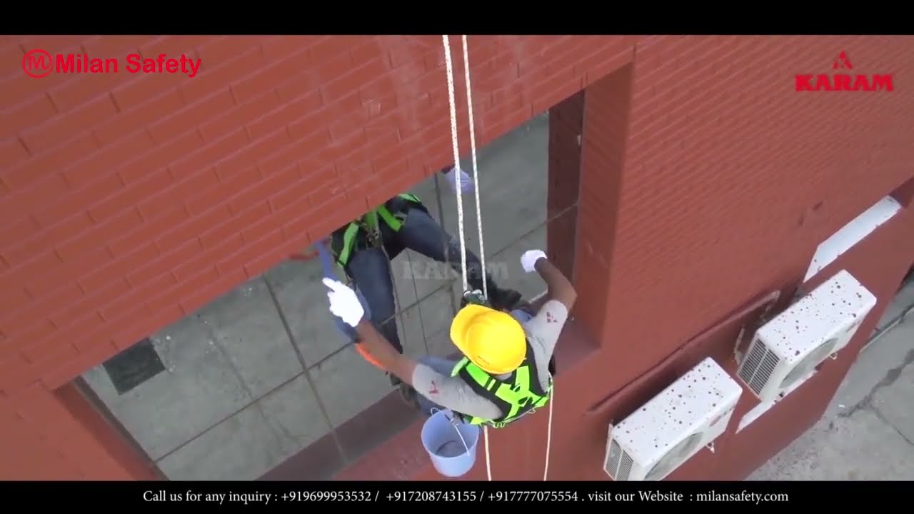 Discover the Ultimate Fall Protection Solution with KARAM's Rope Access Equipment | Milansafety.com