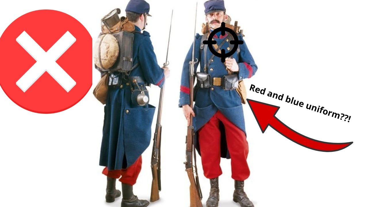 Why were French uniforms so bad in WW1?