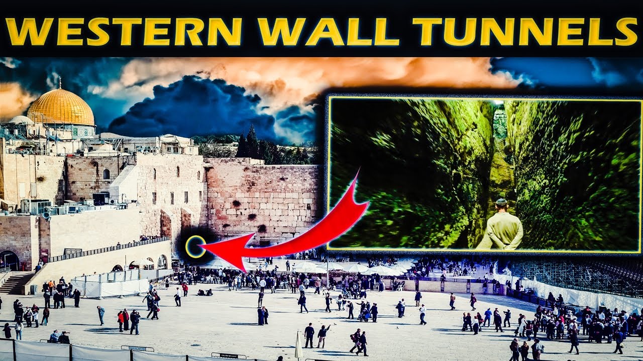 U Know The Western Wall But See What Is Under It!