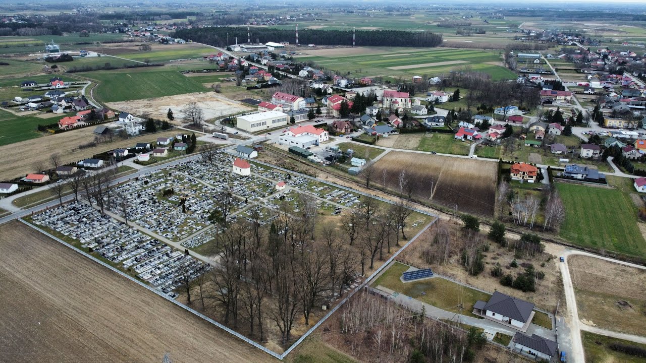 Czermin z lotu ptaka  14.03.2023