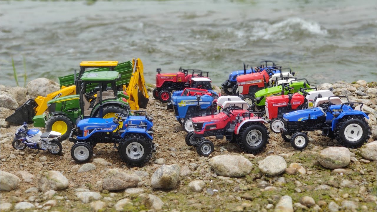 All Companies Tractor Toys Unboxing | Kids Toy Tractor Video | Bommu Kutty