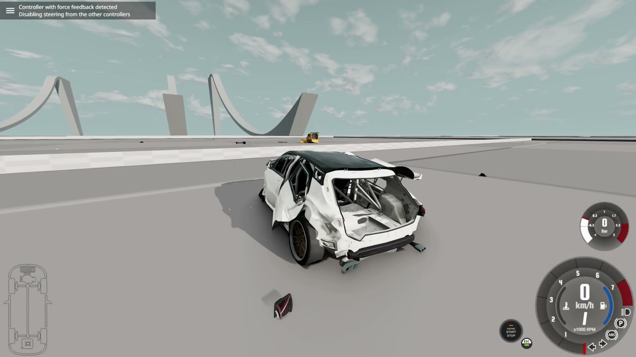 Super Rampensprünge, welches Auto fliegt am weitesten ? 🚗 [BeamNG.drive] 4K Teil 4