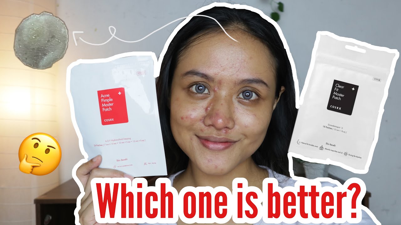 I tried to use Cosrx acne pimple & clear fit master patch for my acnes (NODULE)⎮English