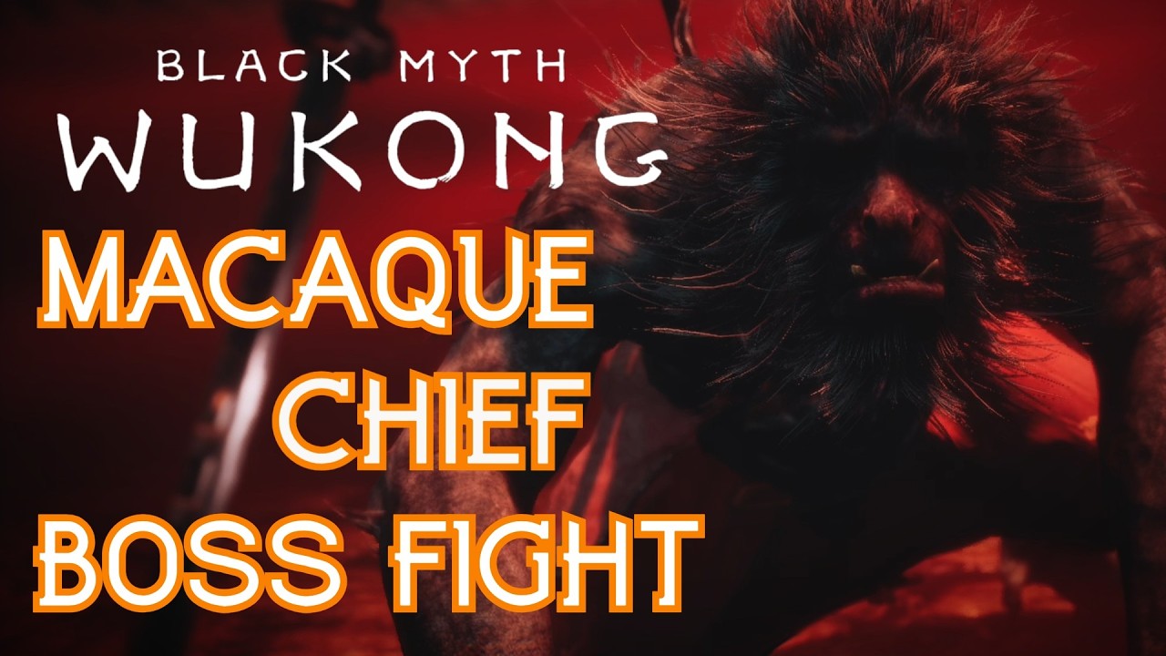 Macaque Chief Boss Fight (No Commentary) - Black Myth: Wukong