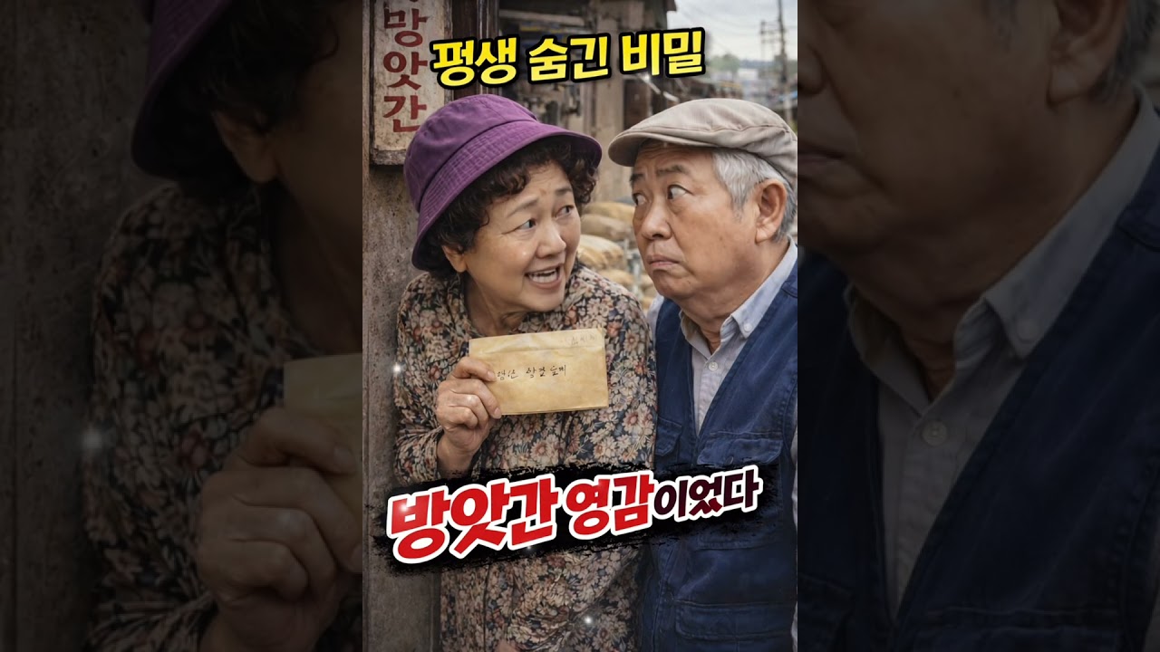 할망구도&hellip; 좋아한 사람이 있었다 #감성영상 #ai영상 #부부도아닌데 #인생이야기
