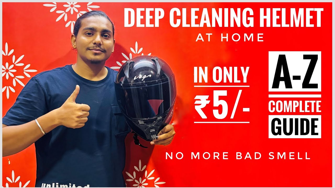 Deep Cleaning Helmet |  Only in ₹5 | At Home