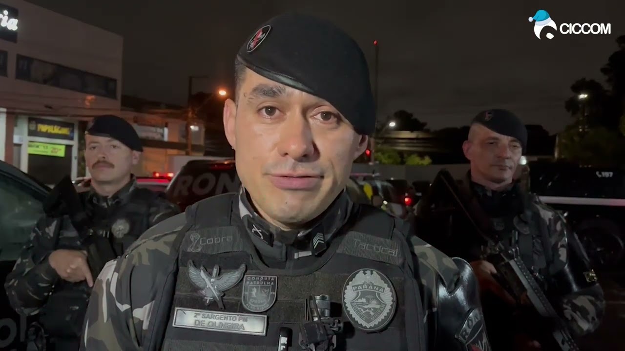 MEGA FURTO EM CURITIBA - CICCOM TV #rone #abccom #segurança
