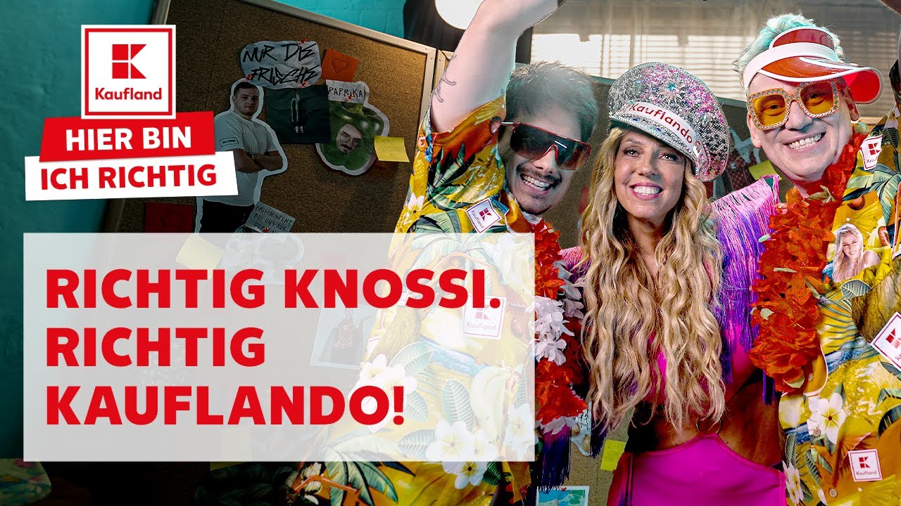 Große Auswahl, kleiner Preis: Hier bin ich richtig | Kaufland mit Knossi, Julien Bam & Money Boy
