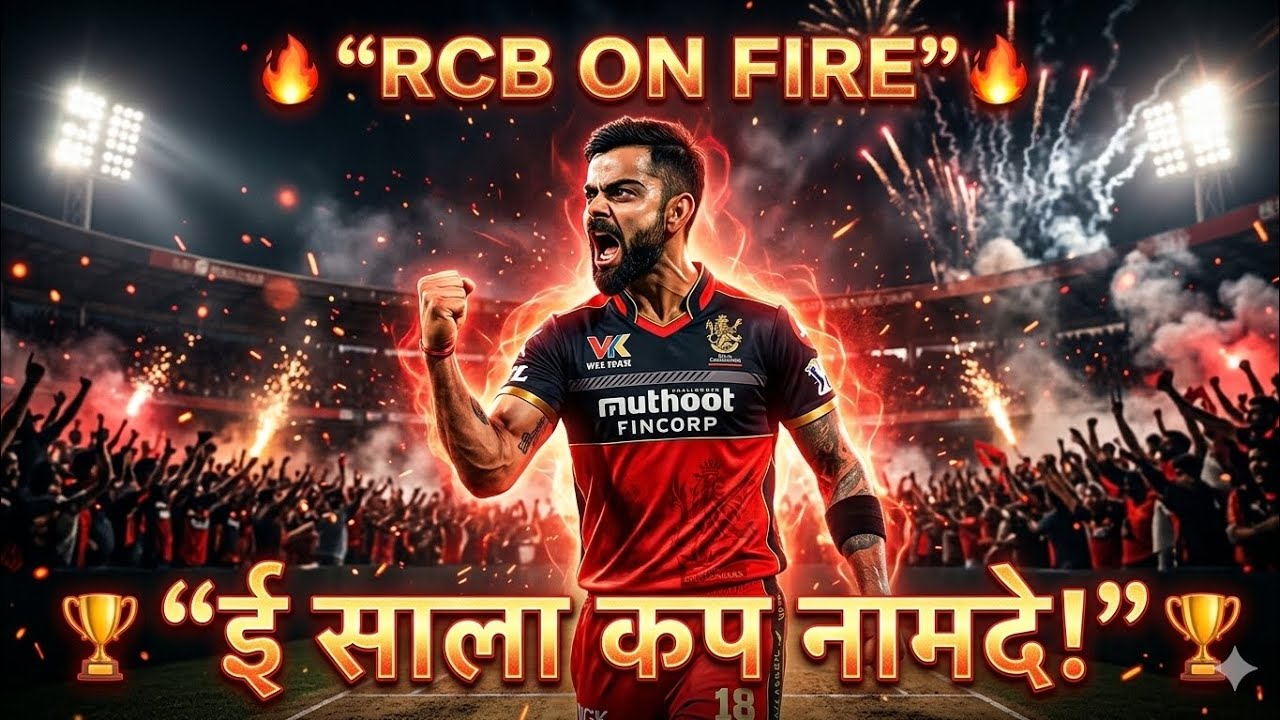 RCB ON FIRE 🔥 | Virat Kohli DJ Anthem 2026 | Ee Sala Cup Namde Remix 🏆