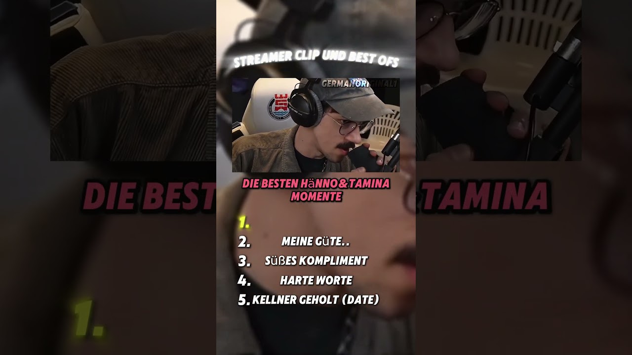 Die Besten H&auml;nno&Tamina Momente. #handofblood #tamina #freundin #moment #streamer #clip #twitch