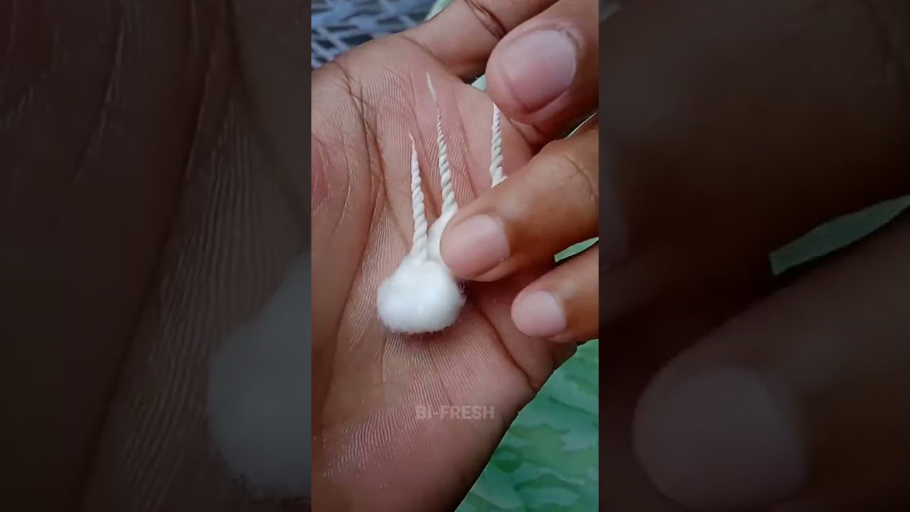 Wick Cotton,Se Batti Banane kar 🪔 tarika Full videos #short