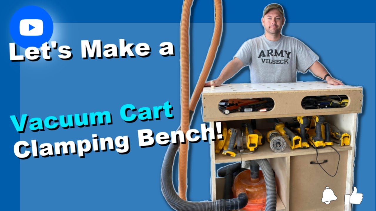 Build a Vacuum Cart and SAVE SPACE!
