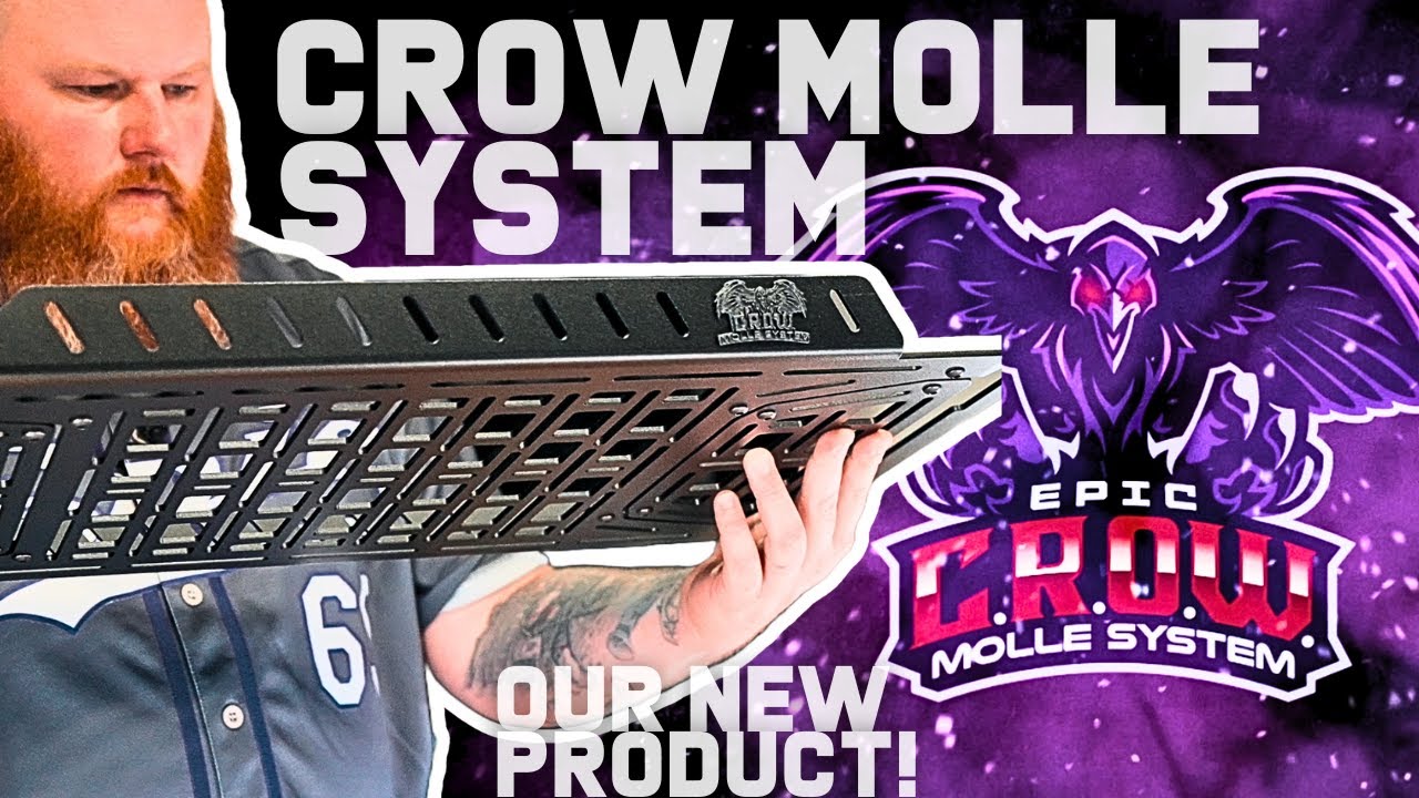Представляем вашему вниманию верхний багажник EPIC CROW Molle System для вашего Jeep JL/JT!