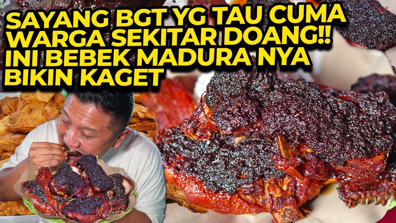 SAYANG BGT YG TAU CUMA WARGA SEKITAR DOANG!! INI BEBEK MADURA NYA BIKIN KAGET