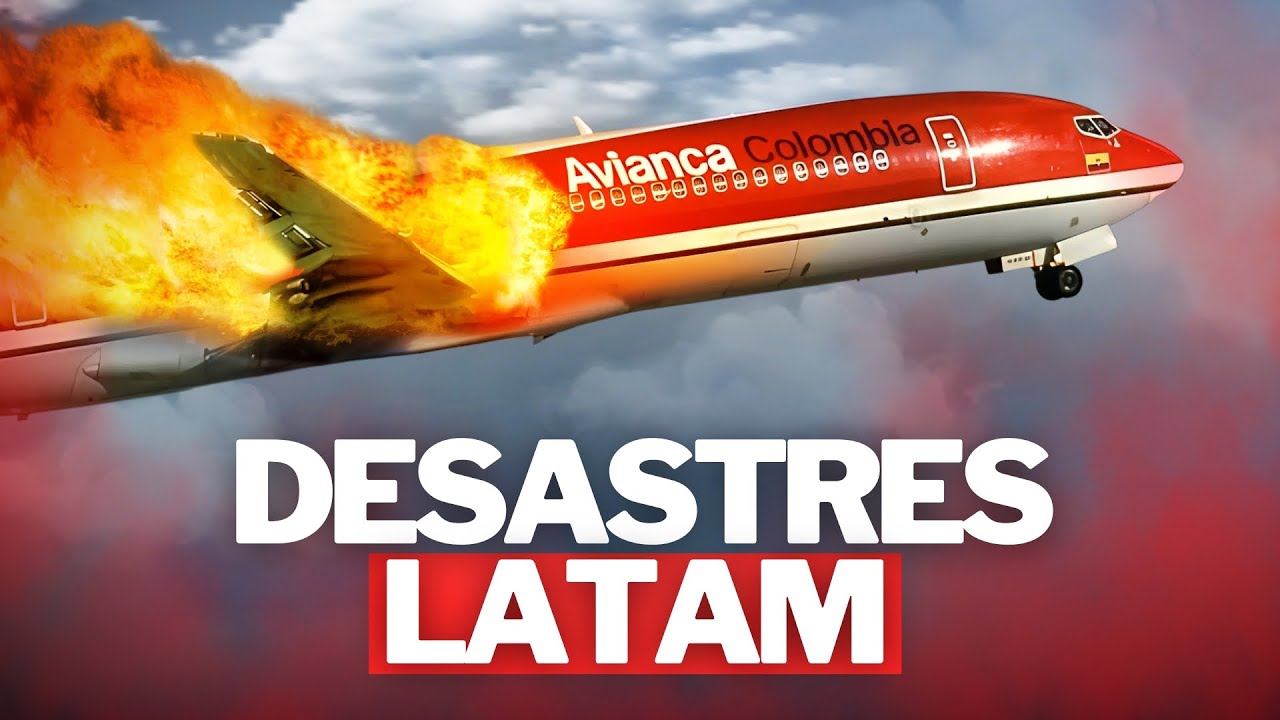 A Bordo del Desastre: Accidentes Aéreos en América Latina