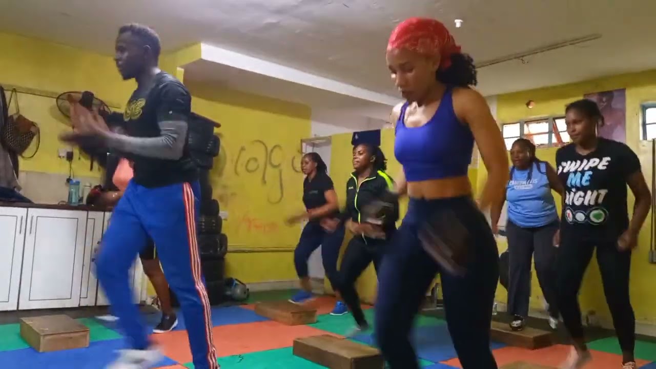 Aerobics Kenya @dragonfitnessarena