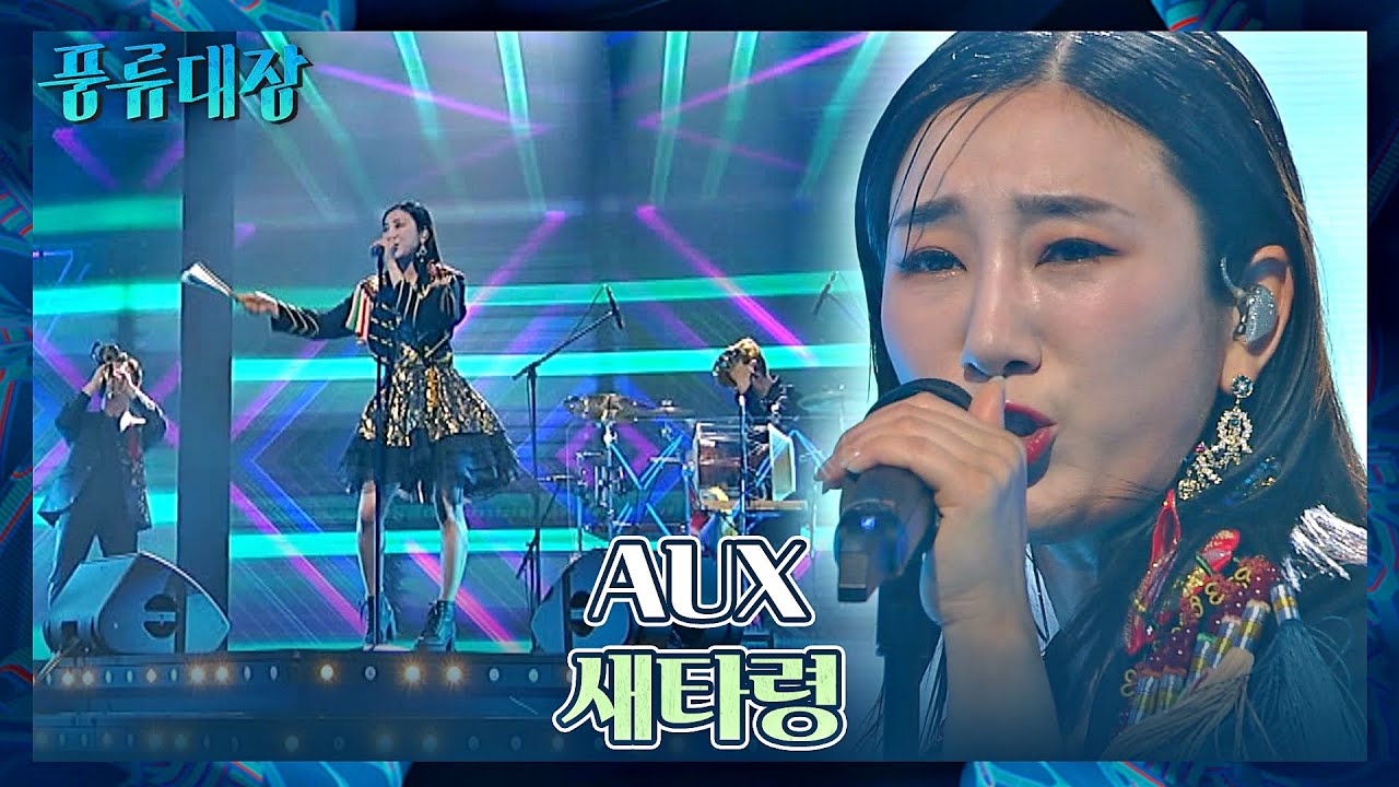 쑥국 쑥쑥국↗ 한 번 보면 잊히지 않는 AUX의 힙한 무대 〈새타령〉♬ 풍류대장(poongryu) 2회 | JTBC 211005 방송