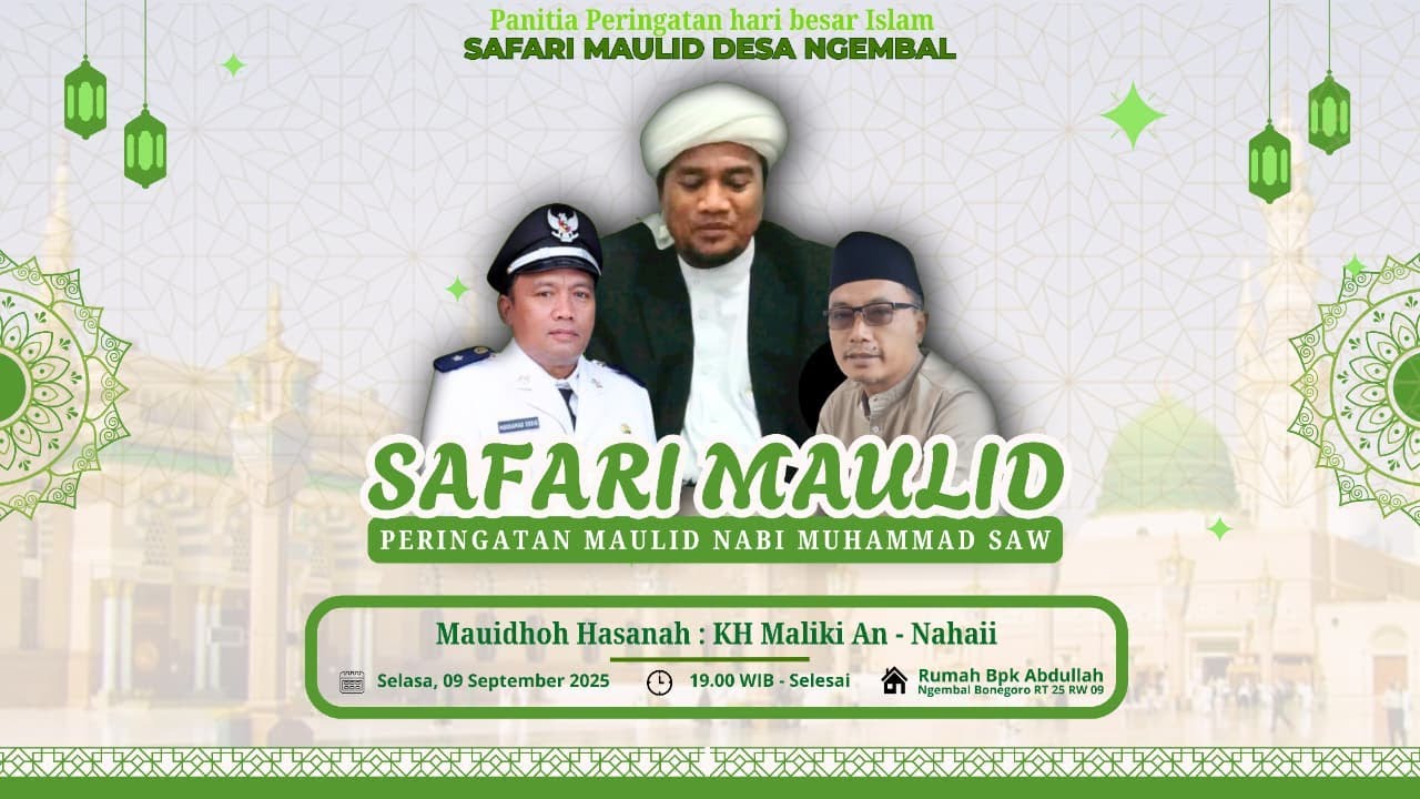 Safari Maulid Desa Ngembal 