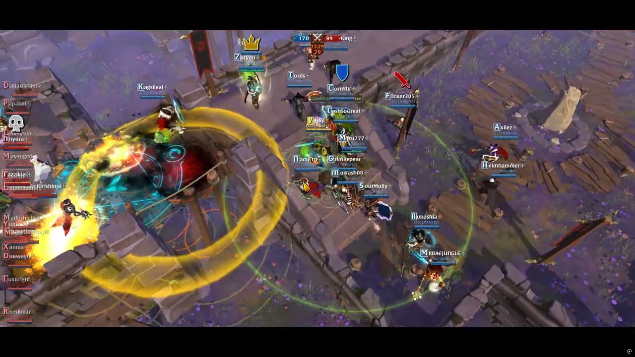 MANIFEST I  20 v 20  I Infinity Blade  PoV I Albion Online I Arena