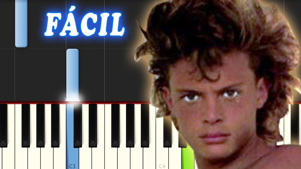 Culpable o no / Luis Miguel / FACIL / Piano Tutorial