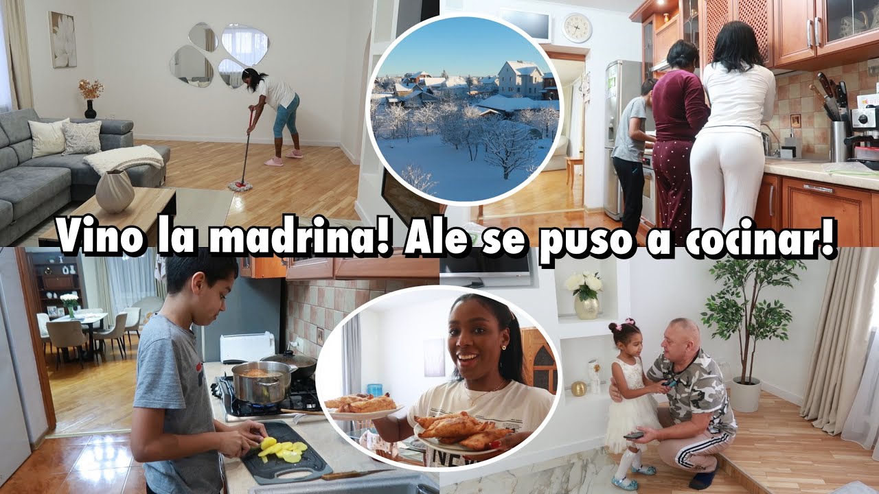 VINO LA MADRINA A FELICITAR😱 MUCHOS ACCIDENTES😔 LIMPIEZA SALA, COMEDOR🧹 NIEVE A FULL |15,16 Feb 2025