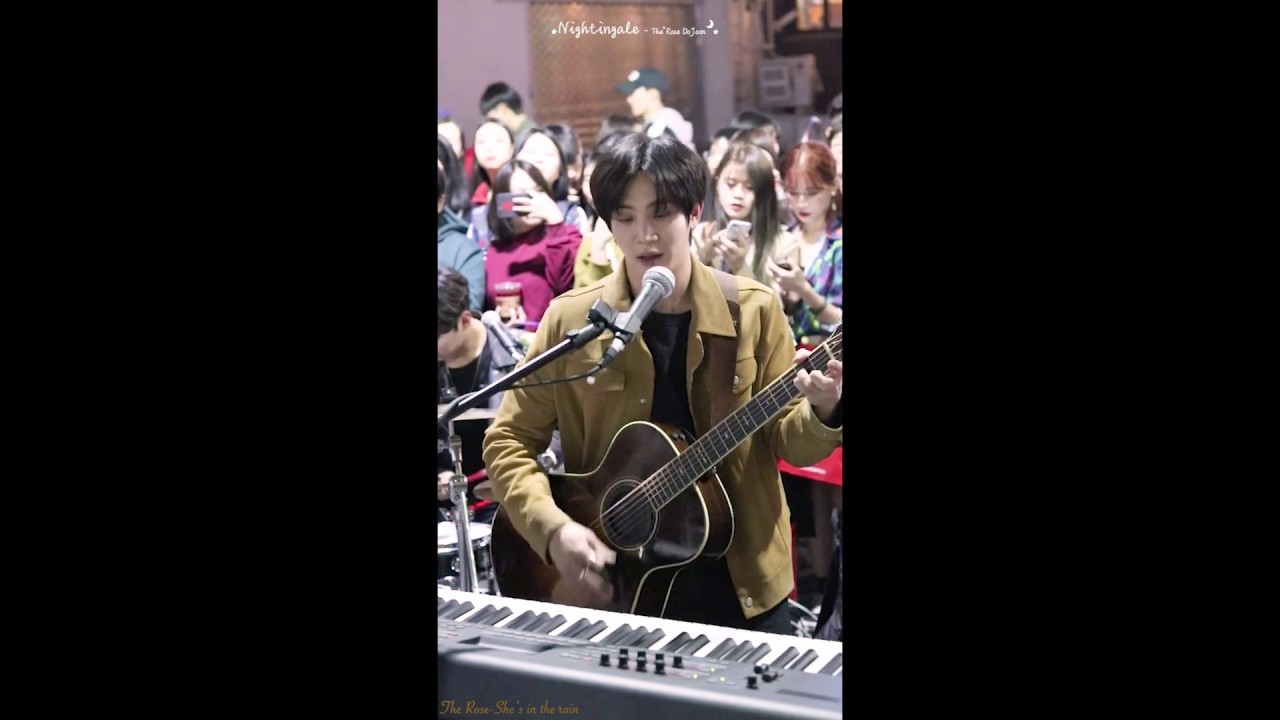 20181008 The Rose Busking (더로즈 버스킹) in Hongdae-- Dojoon (도준) Focus