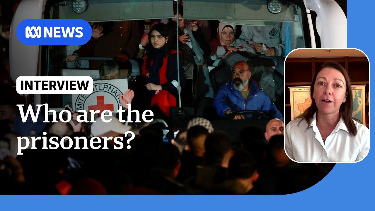 What do we know about the prisoners and detainees released by Israel? | ABC NEWS