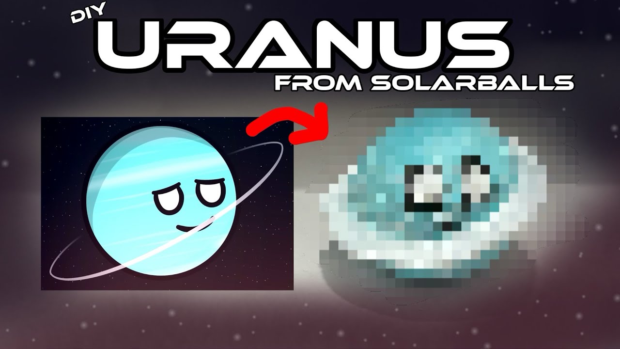 DIY Miniature Uranus! (From SolarBalls) (timelapse)