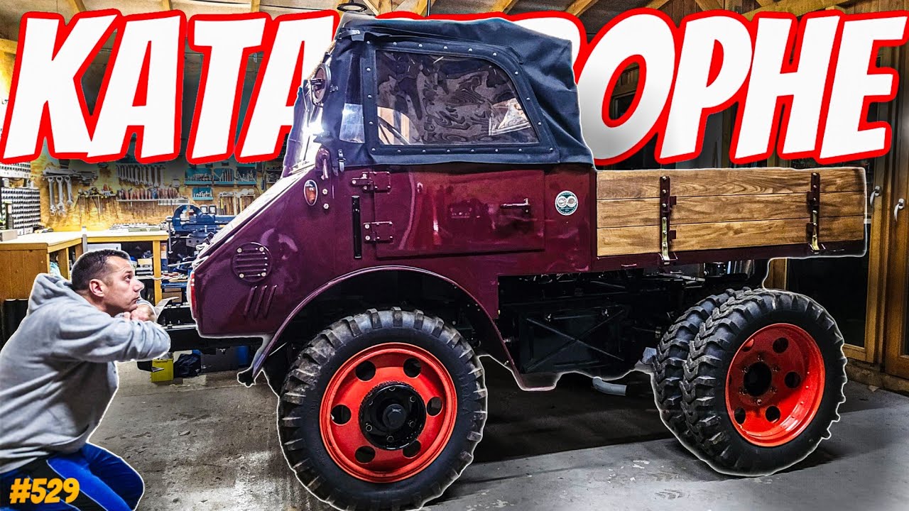 Keine ERWARTUNGEN - Trotzdem ENTTÄUSCHT | UNIMOG 2010 Dachhaut |Probleme mit dem Blech |#vlog 529
