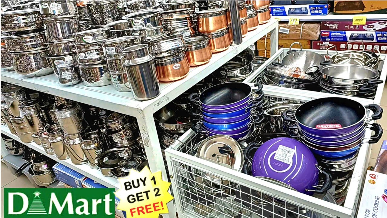😍D MART 2025 /Cheapest price Clearance sale 🤩 all kitchen steel household items ! *ONLINE AVAILABLE