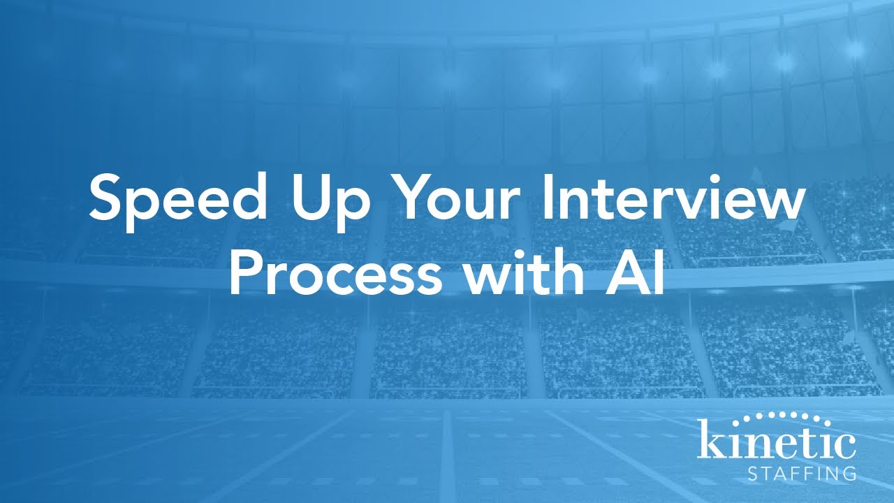Speed Up Your Interview Process with AI
